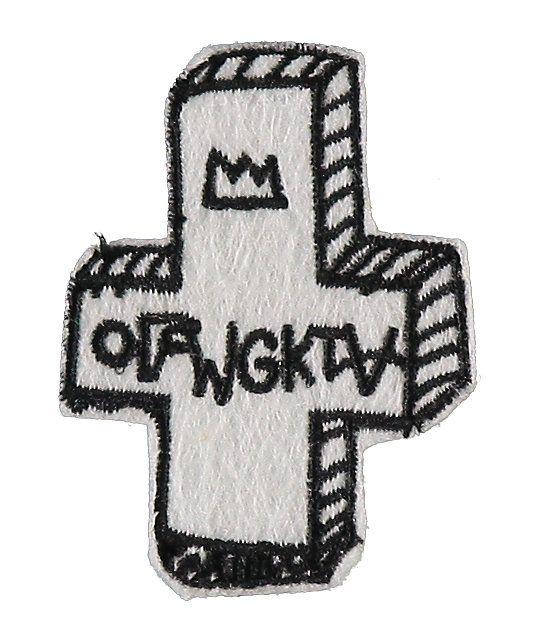 OFWGKTA Cross Logo - Odd Future OFWGKTA Cross 2.5 Patch | Zumiez