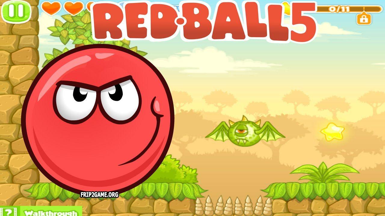 Games Red Ball Logo - Red Ball 5 Game Walkthrough - YouTube