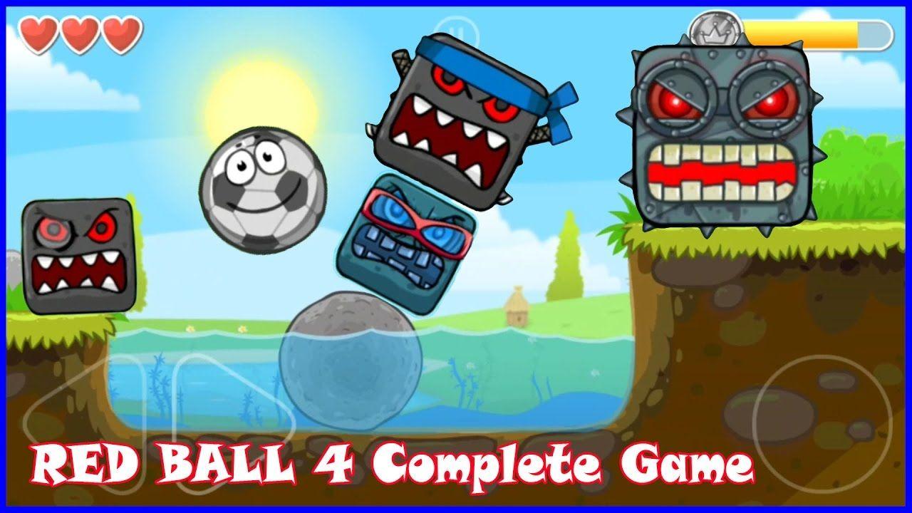 Games Red Ball Logo - Complete Red Ball 4 game walkthrough with Soccer Ball. Killed all ...