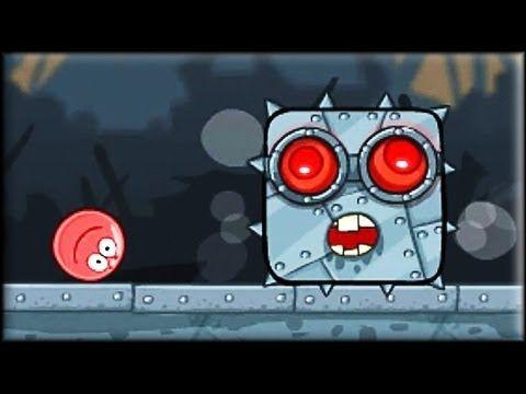 Games Red Ball Logo - Red Ball 4: Volume 3 - Game Walkthrough (all 1-15 lvl + Boss fight ...