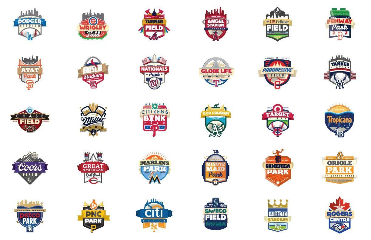 College Baseball All Logo - Redesigned Baseball Stadium Logos Are Simple And Sweet – CBS Houston
