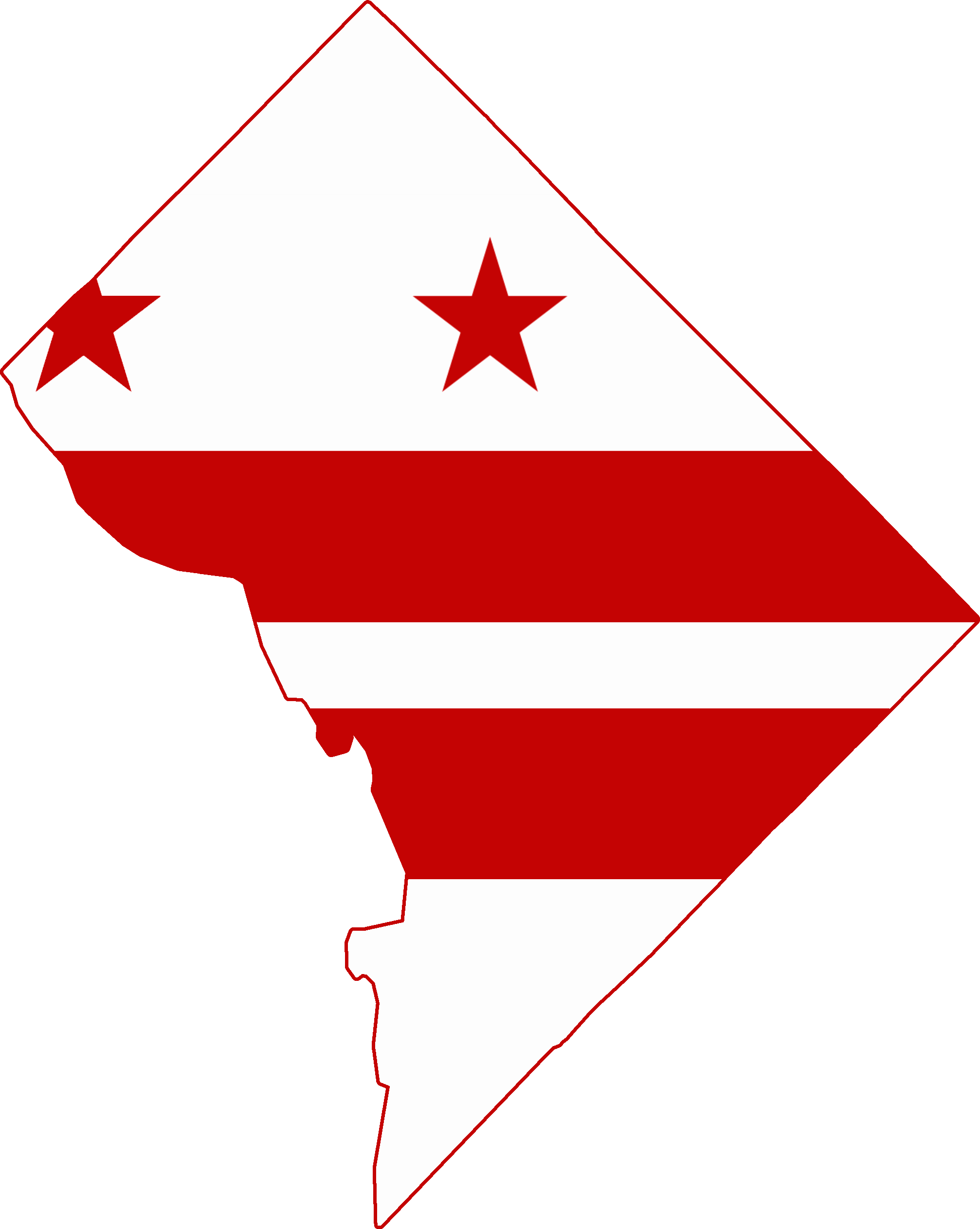 Washington DC Logo - File:Flag map of Washington DC.png - Wikimedia Commons