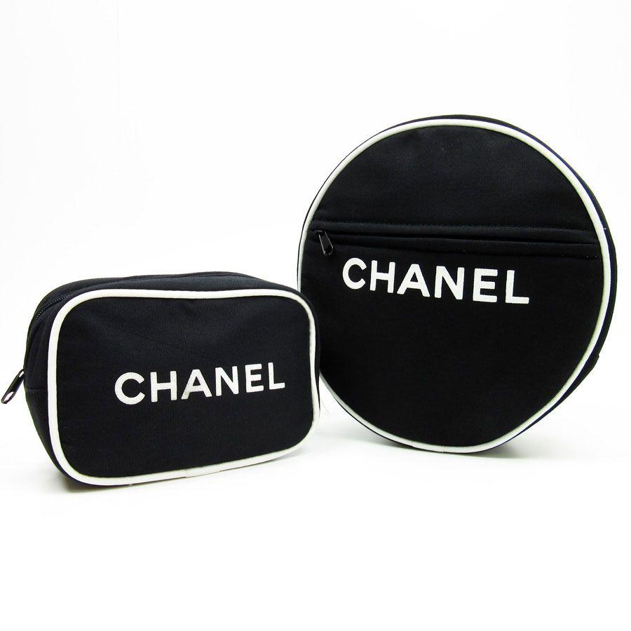 Chanel Makeup Logo - BrandValue: Chanel CHANEL Makeup Porch Make Porch Multi Case Two
