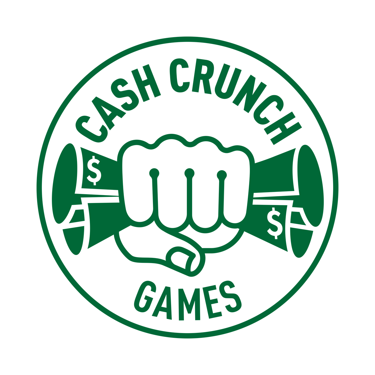 Finance Games Logo - Games for kids | CashCrunch Games
