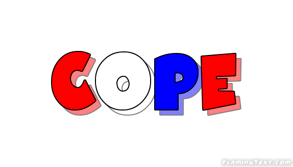Cope Logo - United States of America Logo | Free Logo Design Tool from Flaming Text
