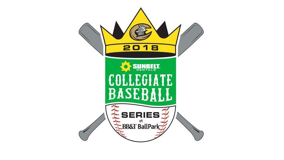 College Baseball All Logo - 2018 Sunbelt Rentals Collegiate Baseball Series | Charlotte Knights News