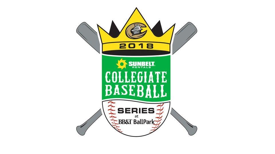 College Baseball All Logo - 2018 Sunbelt Rentals Collegiate Baseball Series | Charlotte Knights News