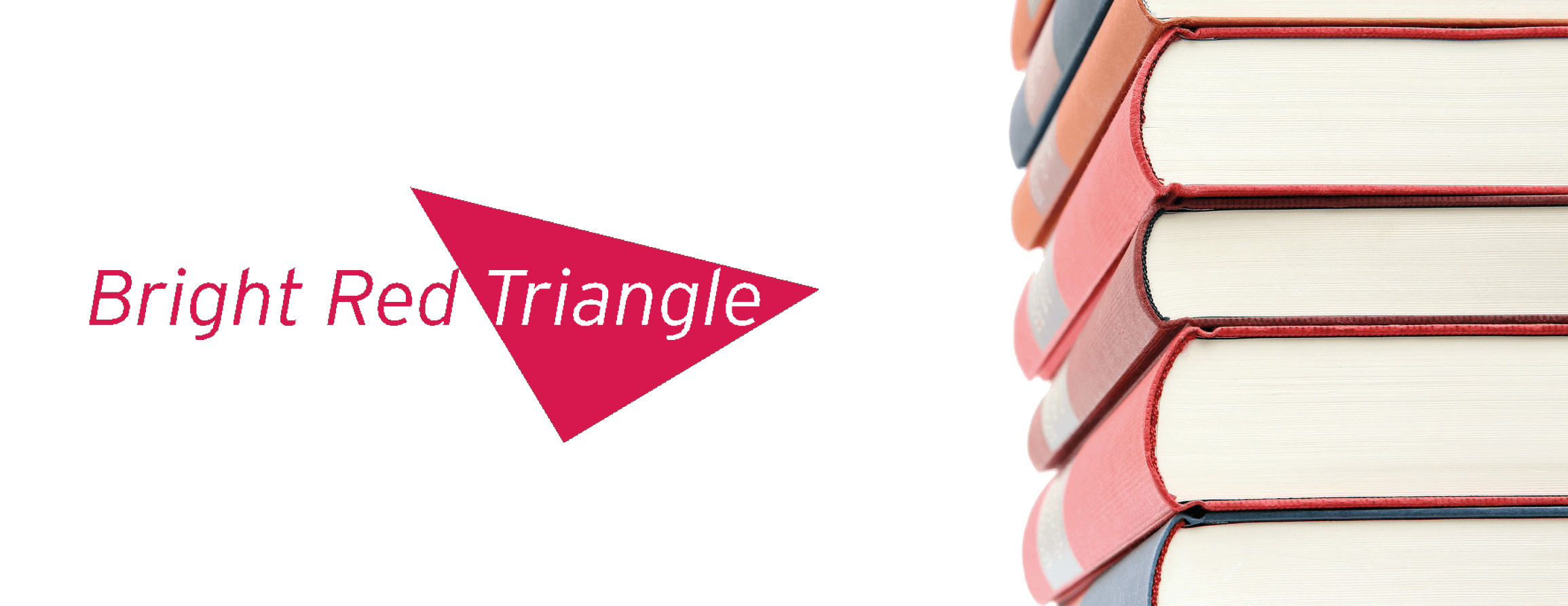 Red Triangle Logo - Facebook-BRTBookClub-CoverImage - Bright Red Triangle
