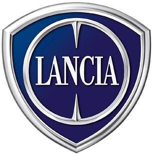 Car with T in Shield Logo - Lancia