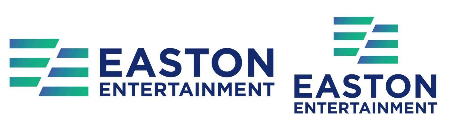 Blue Easton Logo - Easton Entertainment Logo - Graphic Lux