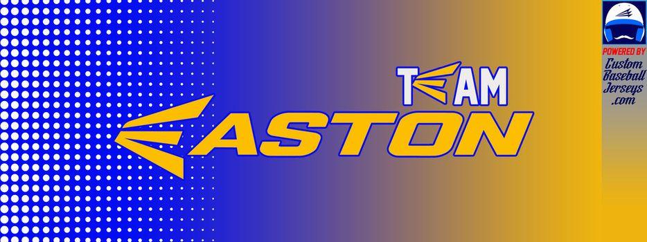 Blue Easton Logo - Team Easton Custom Baseball Hoodies Flores Baseball Jerseys