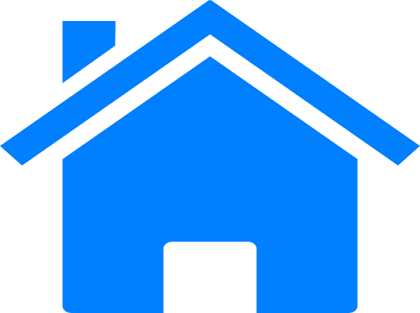 Blue House Logo - House Logo Clip Art at Clker.com - vector clip art online, royalty ...