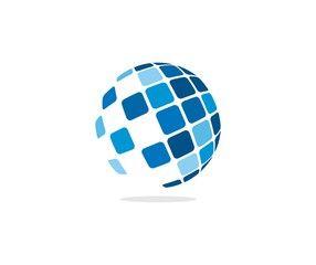 Globe Square Logo - Search photos globe