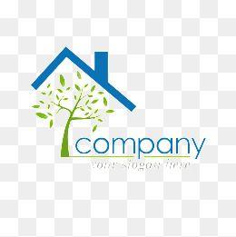 Blue House Logo - House Logo PNG Image. Vectors and PSD Files. Free Download on Pngtree