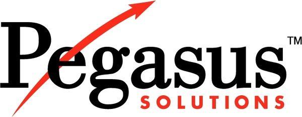 Pegasus Solutions Logo - Pegasus solutions Free vector in Encapsulated PostScript eps .eps