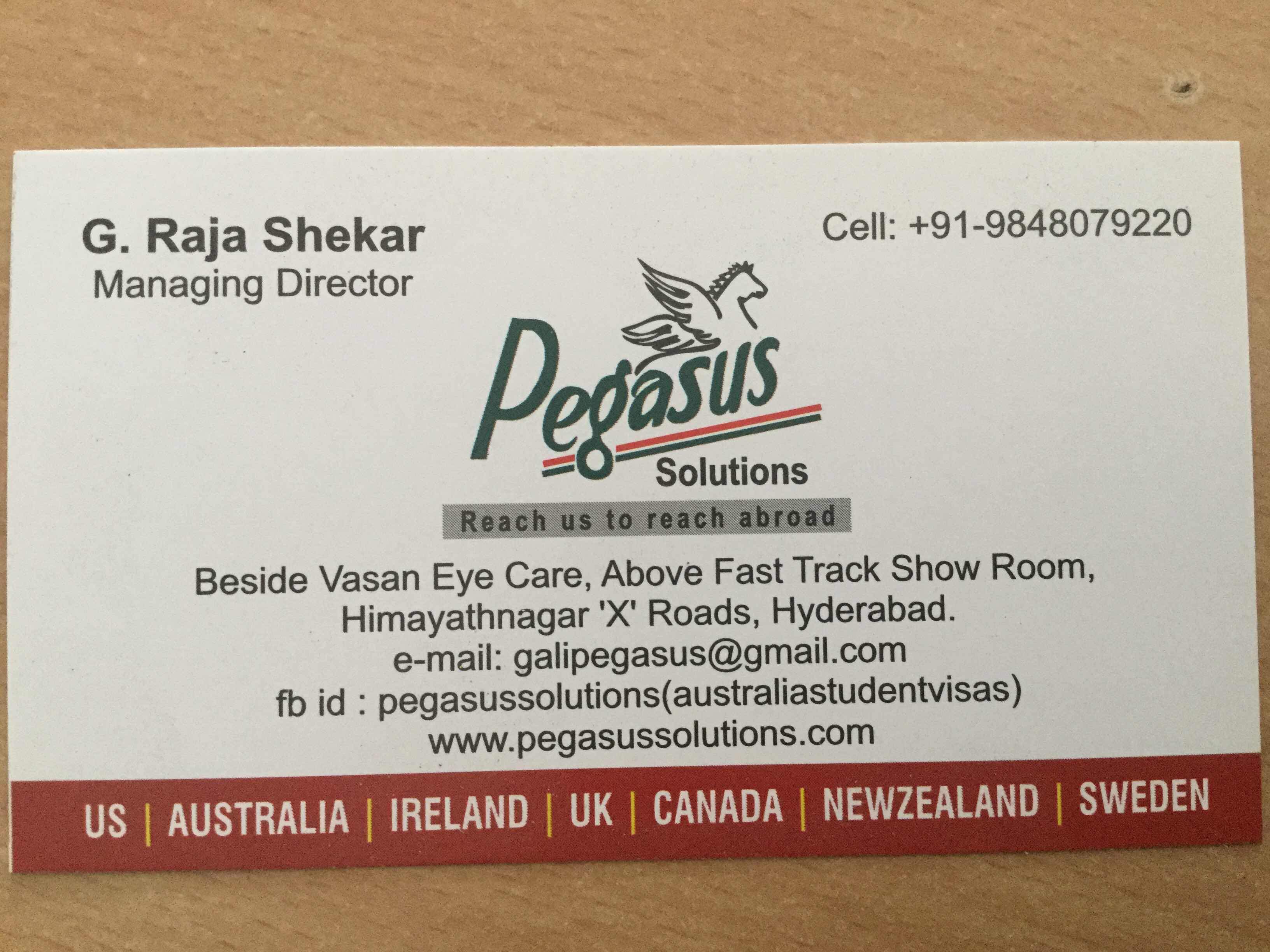 Pegasus Solutions Logo - Pegasus Solutions Photo, Himayat Nagar, Vijayawada- Picture