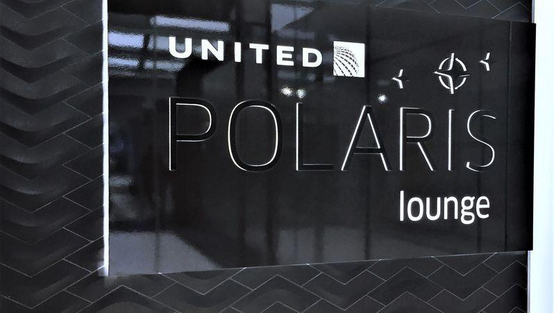 United Polaris Logo - United unveils the first of its new 'Polaris' business-class lounges