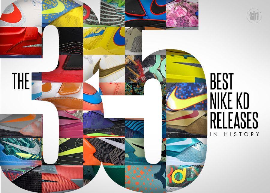 Nike KD Logo - The 35 Best Nike KD Releases In History