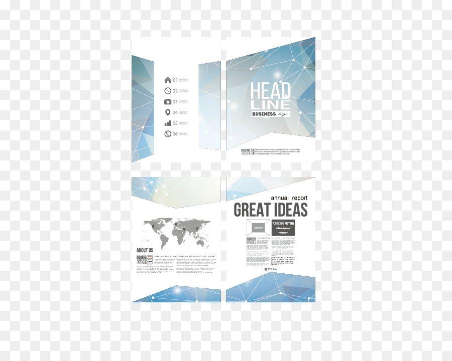 Globe Square Logo - Globe Brochure Flyer World map book cover design png