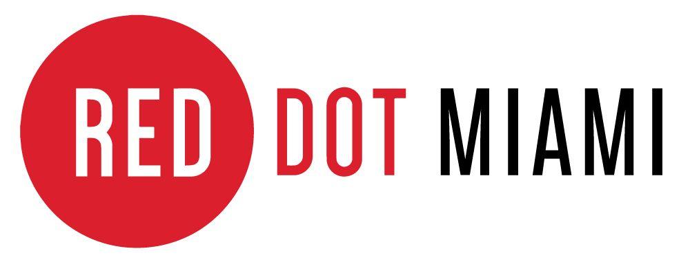 Florida Dot Logo - Red Dot Miami. Wynwood Business Improvement District - Miami