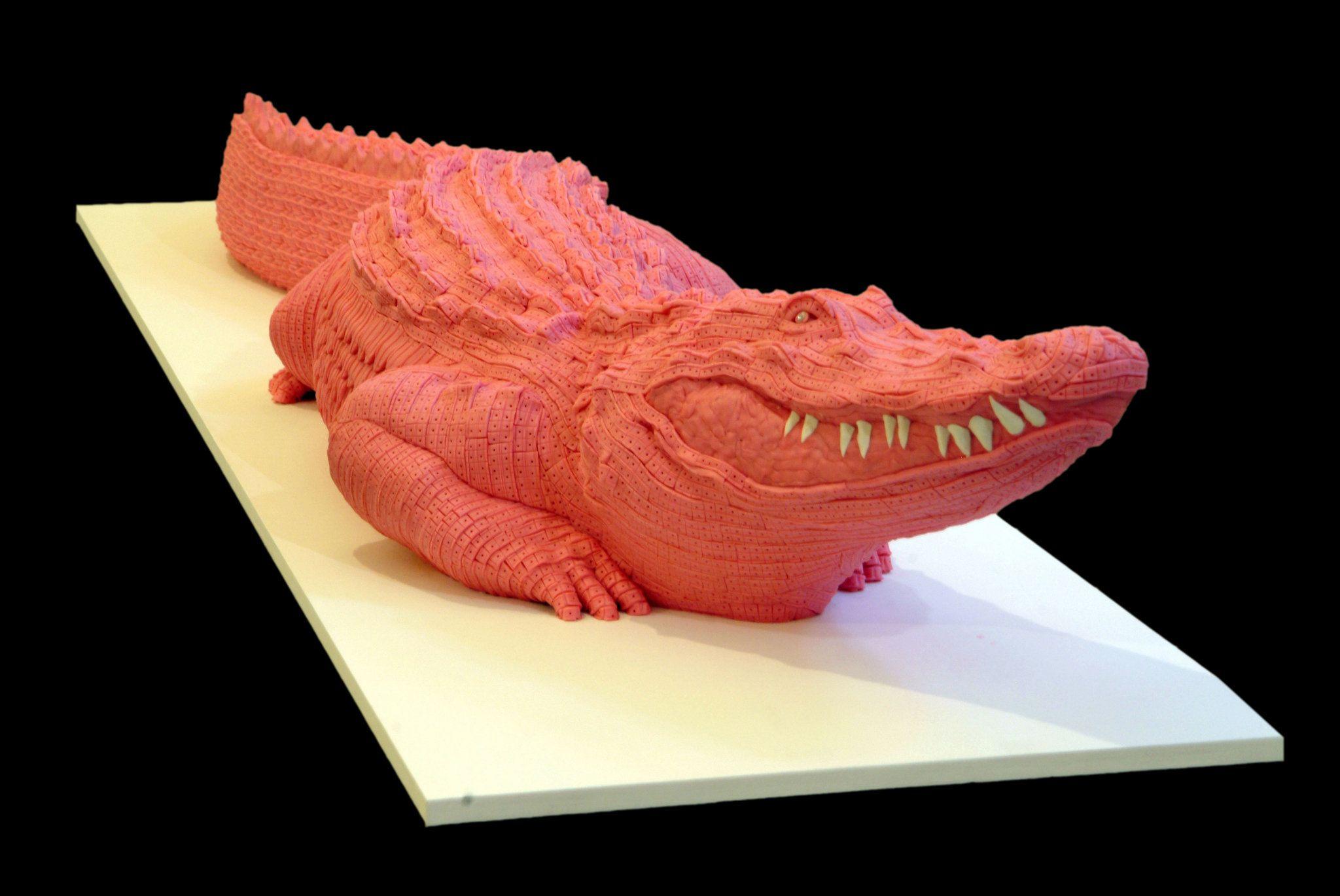Pink Crocodile Logo - Want to see a pink crocodile? Go to the Philadelphia Zoo