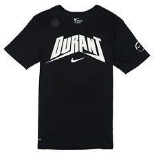 Nike KD Logo - Nike KD Logo T Shirt Sz L Large Black Anthracite Dry Kevin Durant