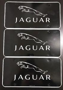 Blank Auto Logo - JAGUAR Auto Car Dealer Logo Car Tag License Plate Cover Blank Ad 3 ...