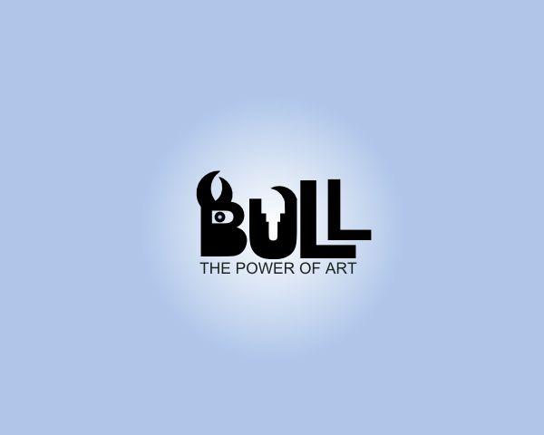 Bul Logo - Logo: Bull Font Logo Design