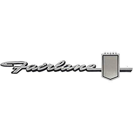Blank Auto Logo - MACs Auto Parts 42 82477 Trunk Lid Emblem, Fairlane