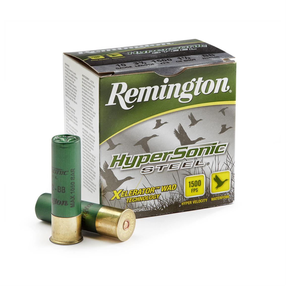 Remington Shotgun Shell Logo - Remington HyperSonic Steel 10 Gauge 3 1/2