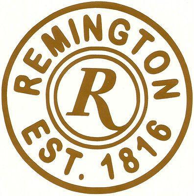 Remington Shotgun Shell Logo - REMINGTON / EST. 1816 LOGO (shotshell) Decal ~ U Pick Size & Color ...