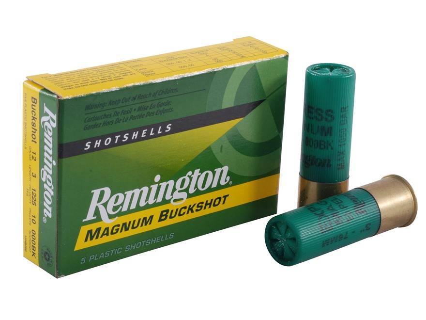 Remington Shotgun Shell Logo - Remington Remington Magnum Buckshot Shotgun Shells - Triggers and Bows