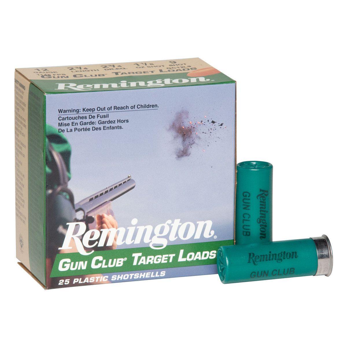 Remington Shotgun Shell Logo - Remington Gun Club Target Load Shotgun Shells | Sportsman's Warehouse