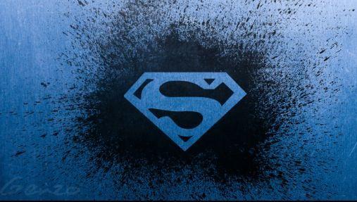 Blue Superman Logo - Blue & Black Superman Logo. Superman Logo's. Superman, Superman