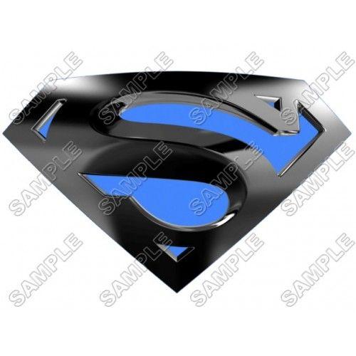 Blue Superman Logo - Superman Logo Blue T Shirt Iron on Transfer Decal