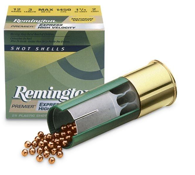 Remington Shotgun Shell Logo - Remington Express Extra Long Range Shotgun Ammo 12 Ga 2 3 4 3 3 4