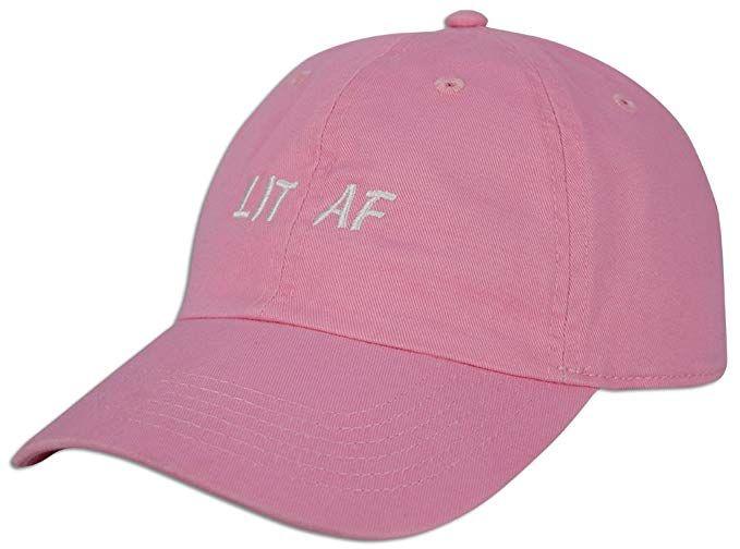 Lit Af Logo - LIT AF Embroidered Dad Hat Cap Adjustable New Best Unstructured Soft ...