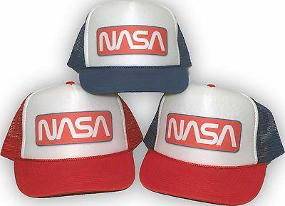 Red White Blue Usa Logo - NASA BLUE LOGO USA Flag Nasa White-Red Vector Set of 3 Easy Iron/Sew ...