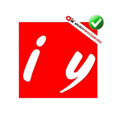 Red Y Logo - White background red Logos