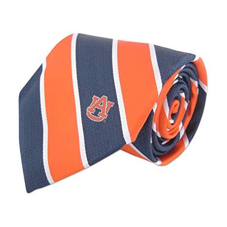Orange Navy Stripe Logo - Amazon.com : NCAA Auburn Tigers Mens Woven Silk Repp Stripe ...