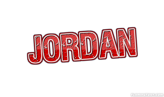 First Jordan Logo - Jordan Logo. Free Name Design Tool from Flaming Text