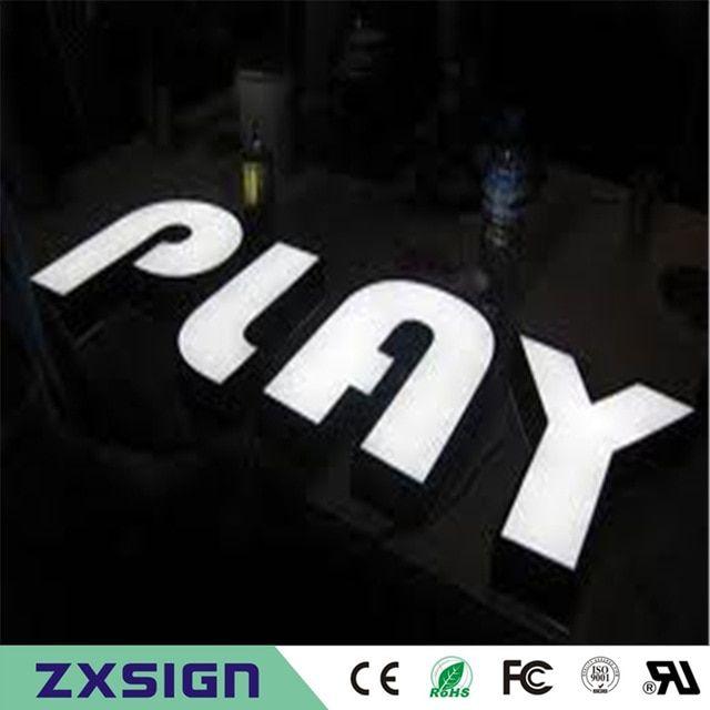 Custom Outdoor Logo - Factory Outlet Custom high brightness Outdoor Acrylic led signs ...