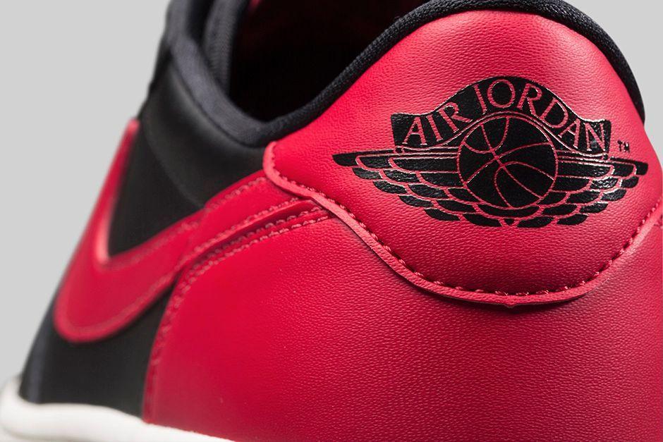 First Jordan Logo - Nike Air Jordan 1 Low OG BRED | The Sole Supplier