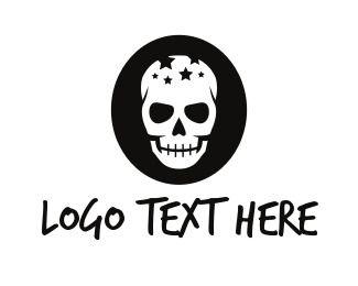 Skull Logo - Logo Maker this Star Skull Logo Template Instantly
