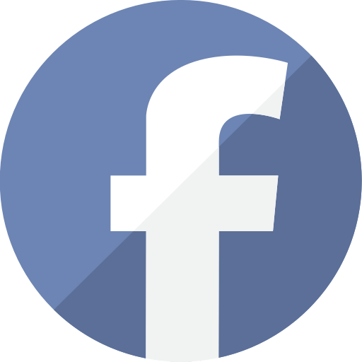 Facebook Circle Logo - Communication icon, information icon, connection icon, links icon ...