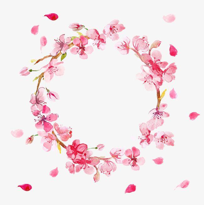 Pink Round Flower Logo - Flower Ring PNG Images | Vectors and PSD Files | Free Download on ...