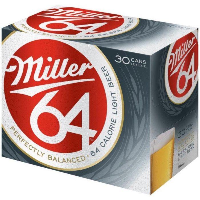 Miller 64 Logo - Miller 64 Light Beer, 30 Pack, 12 oz Can | Dollar General