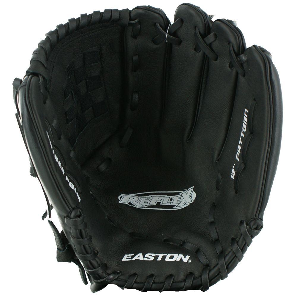 Blue Easton Logo - Easton Reflex Pigskin Leather Palm 12 Ball Glove Logo
