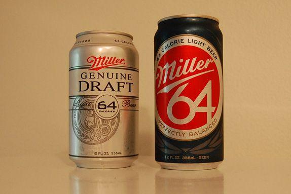 Miller 64 Logo - Brand New: Less Calories, More Crop