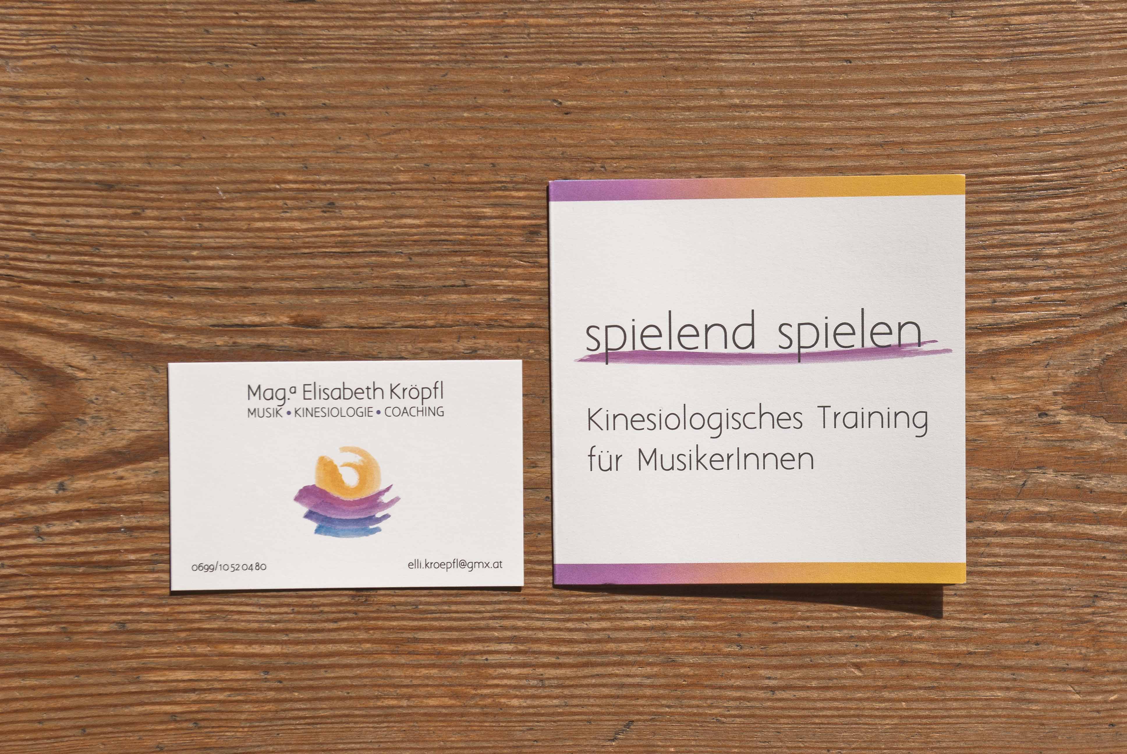 Cream Colored Logo - LOGO – FOLDER & BUSINESS CARD – Helene Sadilek